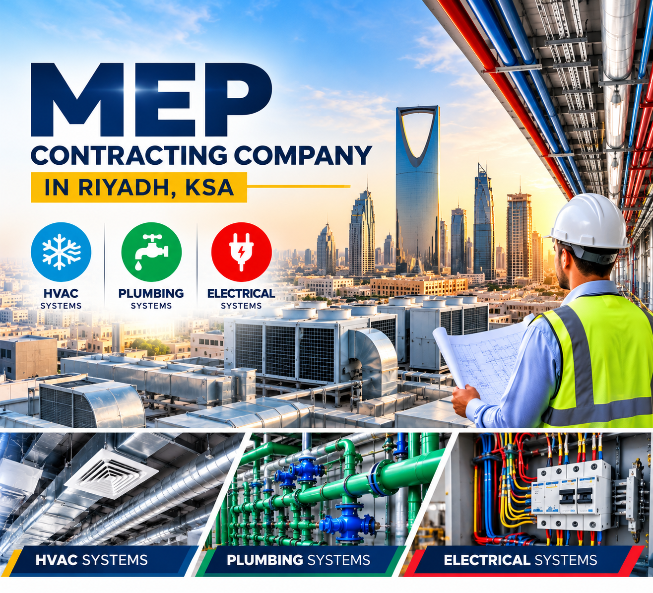 MEP Contracting Company in Riyadh, KSA